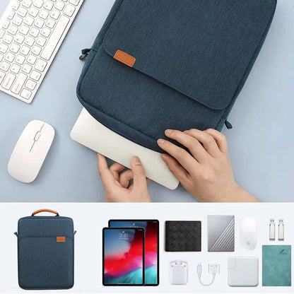 Tablet Bag For iPad Pro 12.9 iPad Air 11 13 2024 Pouch Case For iPad 7 8 9 10th Generation Air 5 4 3 Portable Sleeve Tablet Bag