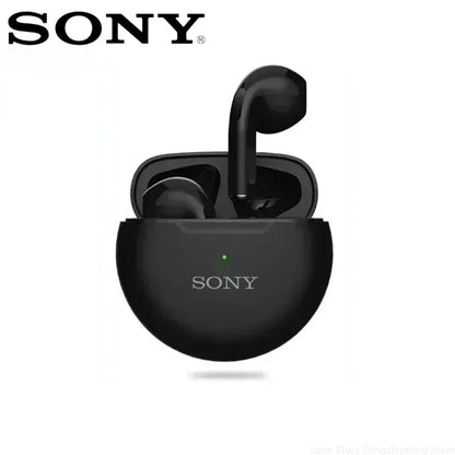 S ONY Pro6 TWS Bluetooth Earphone 9D Stereo Wireless Headphone In-Ear HiFi Earbud HandsFree Headset With Microphone For iOS