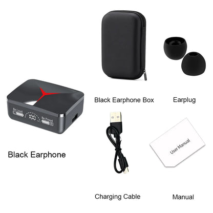 Original TWS M90 Wireless Headphones Sliding Cover Gaming Earphone Bluetooth 5.3 Sport Earbuds Music Headsets For Iphone Xiaomi