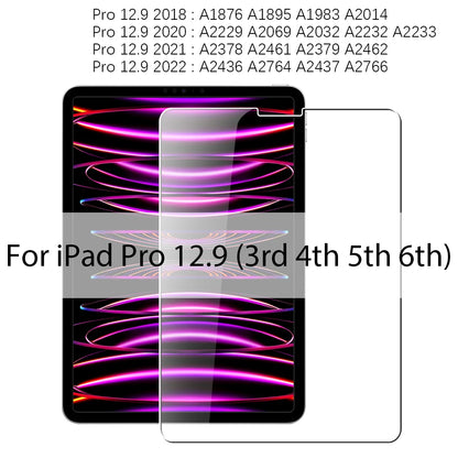 Tempered Glass Screen Protector For Ipad Pro 13 M4 2025 12.9 A16 11th Air 11 5 4 M3 M2 10 9 9th 10th 8 Generation Mini 7 6 Film