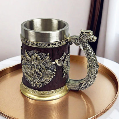 Large capacity Stainless Steel Viking Insulated Coffee/Beer mug