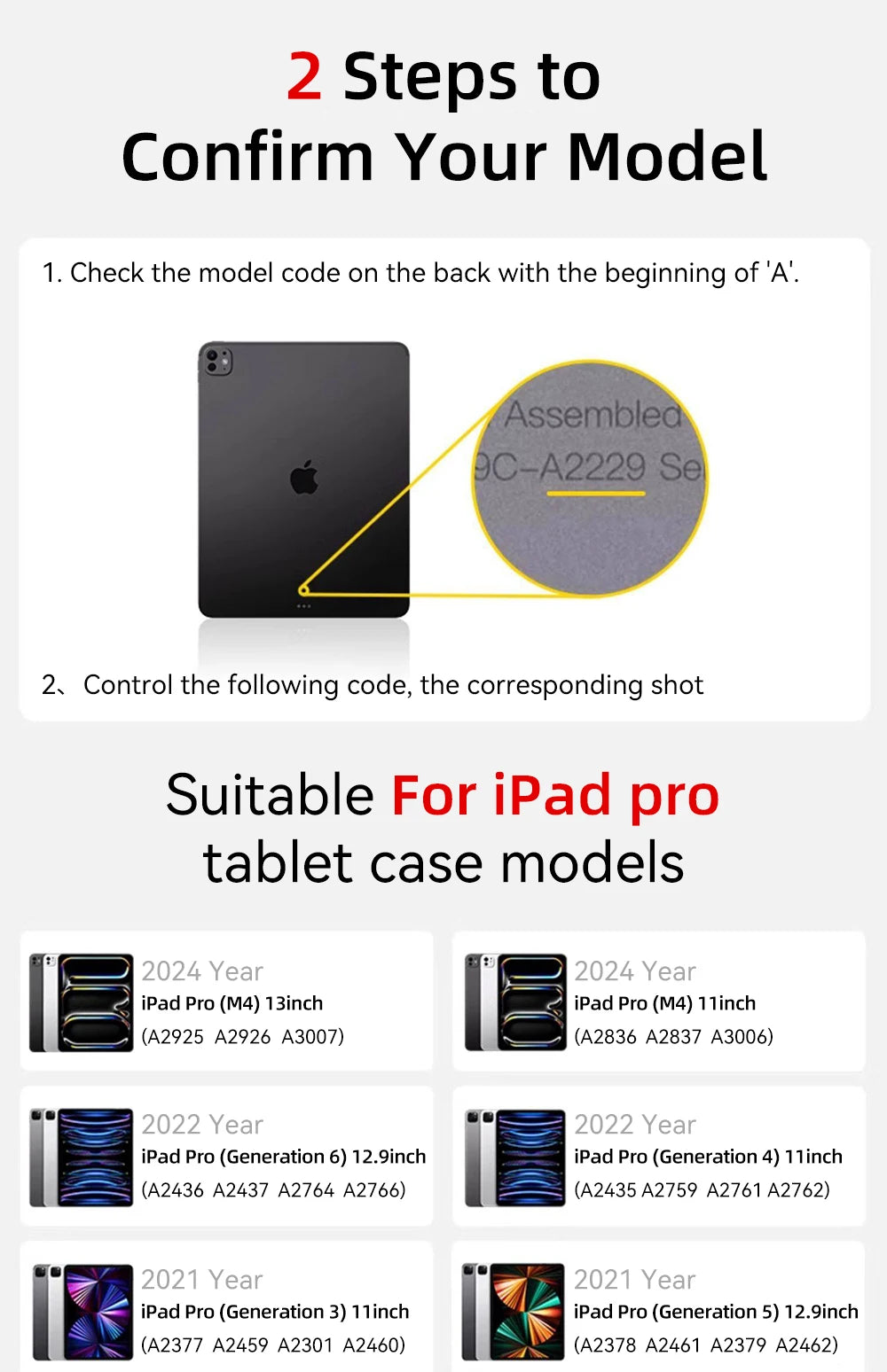 2025 New Tablet Case For iPad Pro 11 12.9 13 M2 M4 M3 Case 9.7 10.2 5th 6th 7/8/9 10th 11th mini 6 7 case Air 3 4 5 6 Cover
