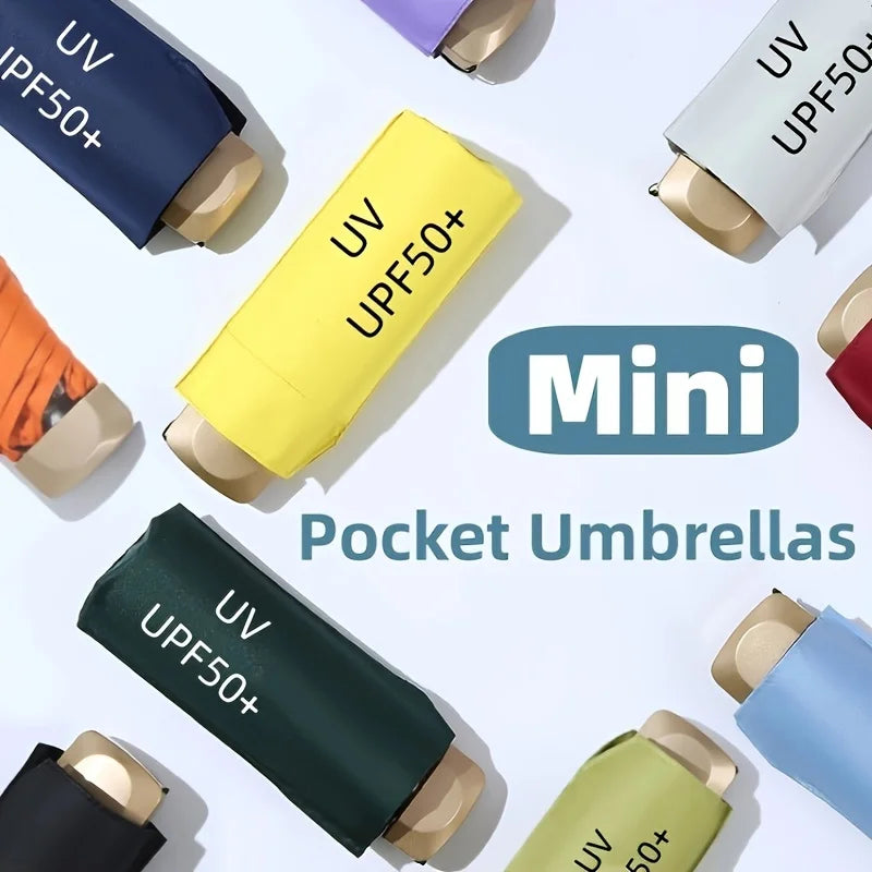 Mini Pocket Sun/Rain Travel Umbrella