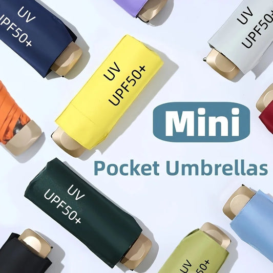 Mini Pocket Sun/Rain Travel Umbrella