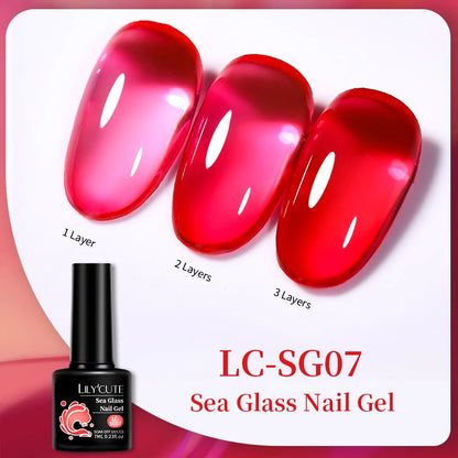 LILYCUTE 129 Colors Nail Gel Polish