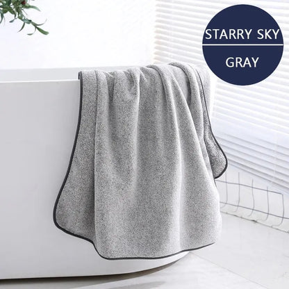 1PCS Thickened Bath Towels - 100% Bamboo Fiber