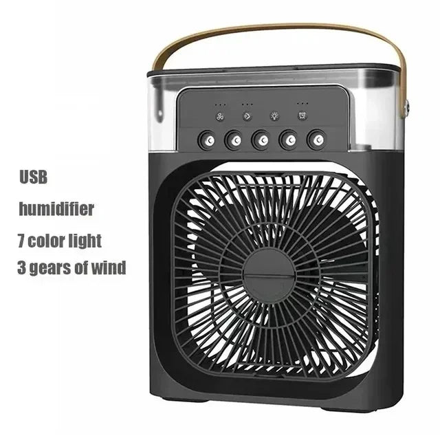 3 In 1 Portable Humidifier Fan Mini Air Conditioner