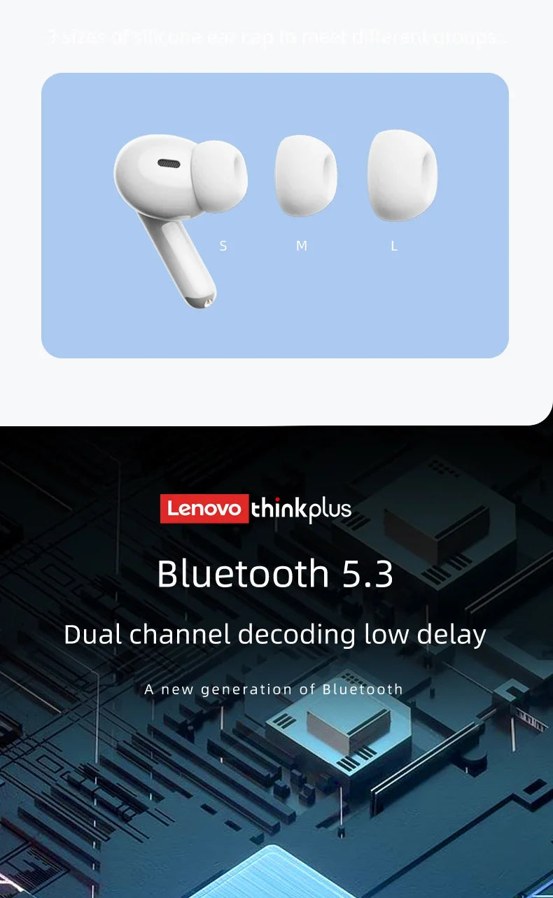 Original Lenovo XT88 Wireless Bluetooth Earbuds Hifi Music Earphone With Microphone Headphone Sport Waterproof Headset 2022 New