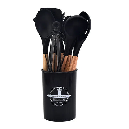 12-Piece Silicone Kitchen Utensil Set