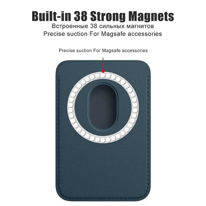 Magsafe Magnetic Wallet Phone Case For iPhone