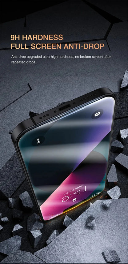 Anti-Spy Tempered Glass Screen Protector – Secure Your Privacy, Protect Your Screen