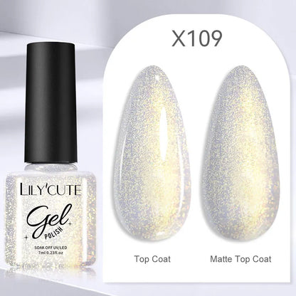 LILYCUTE 129 Colors Nail Gel Polish