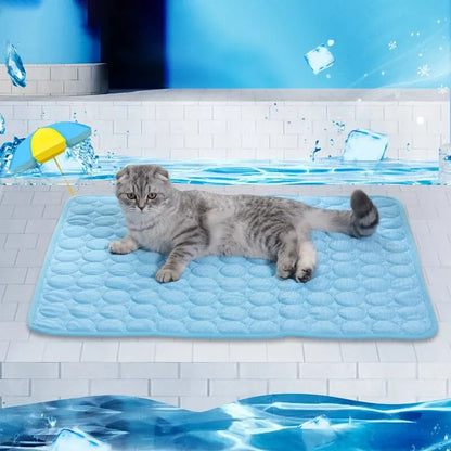 Pet Ice Mats - Cooling Sleeping Pad for Small Dogs/Cats/Pets