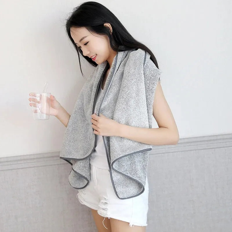 1PCS Thickened Bath Towels - 100% Bamboo Fiber