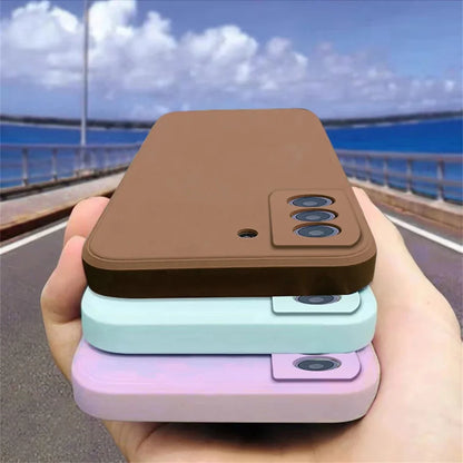 Luxury Liquid Silicone Case for Samsung