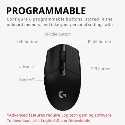 Logitech G304 Wireless Mouse LightSpeed