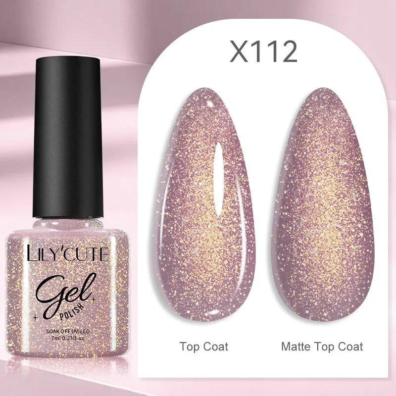 LILYCUTE 129 Colors Nail Gel Polish