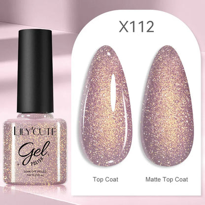LILYCUTE 129 Colors Nail Gel Polish