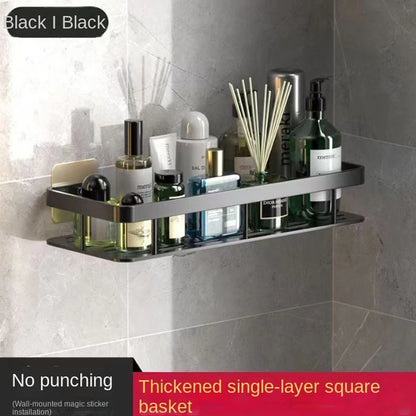 Bathroom Storage - No Drill - Wall Mount - Corner Shelf