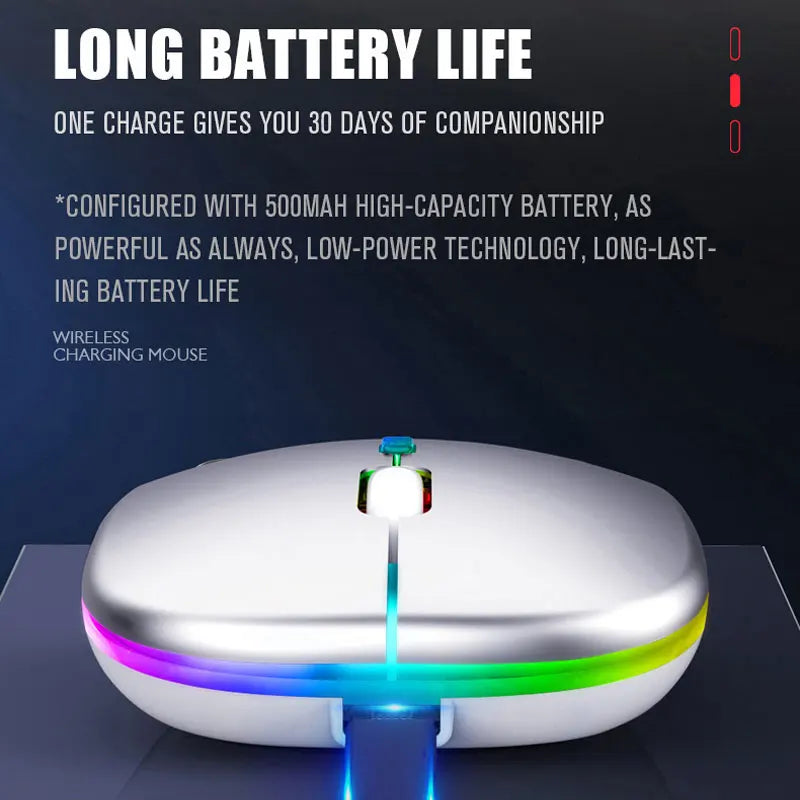 Wireless Mouse Bluetooth compatible 2.4GHz
