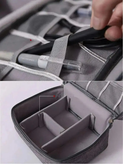 Waterproof Travel Cable Organizer Bag