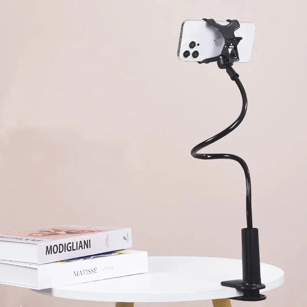 360° Adjustable Mobile Phone Holder Universal Flexible Clip Stand Smartphone Holder Lazy Holder Bed Desktop Bracket Mount Stand