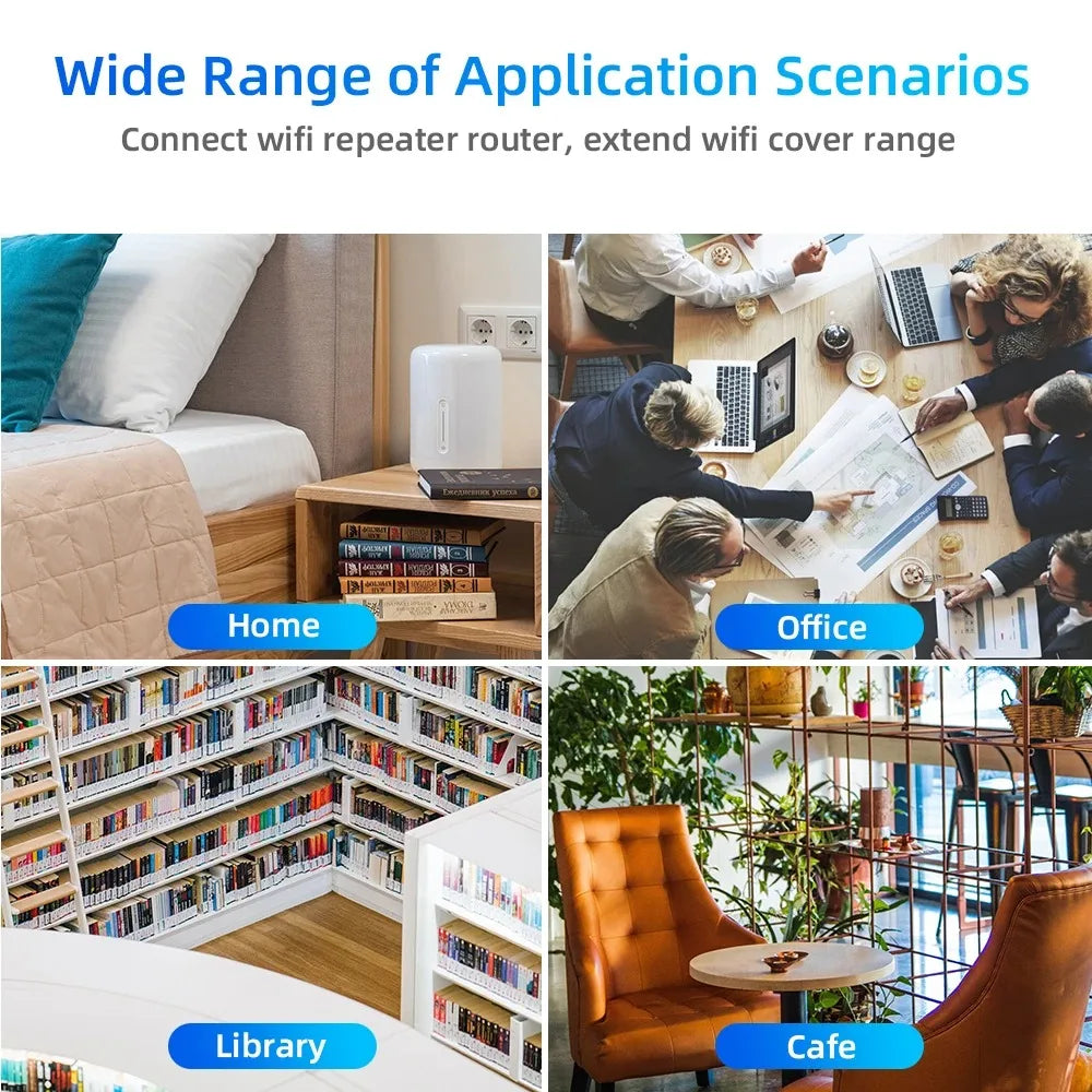1200Mbps Dual-Band WiFi Repeater