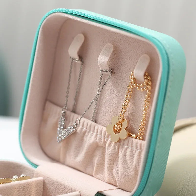 Portable Mini Jewelry Travel Organizer