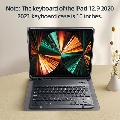 For iPad Keyboard Case For iPad 2024 iPad Air 11-in 13-in M2 Pro 11-in 13-in M4 Pro 11 12.9 10.2 9/8/7th 10.5 9.7 Air 3 2 Case