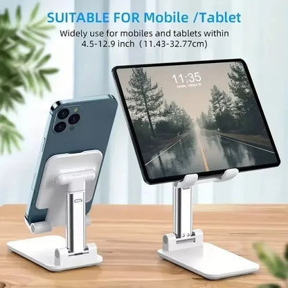 Foldable Mobile Phone Holder and Tablet Desk Mount