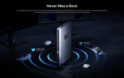 New AtomMan Gaming Mini PC G7 Ti Intel Core i9-14900HX +RTX 4070 DDR5 Minisforum AI Graphics Gaming Mini PC