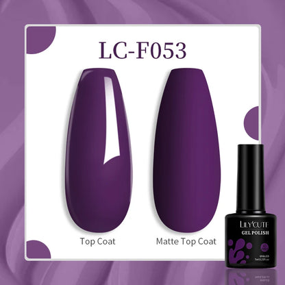 LILYCUTE 129 Colors Nail Gel Polish