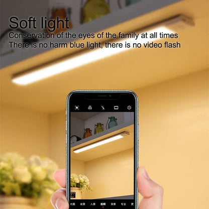 10/20/30/40/60CM Night Light USB Rechargeable Motion Sensor Led Light