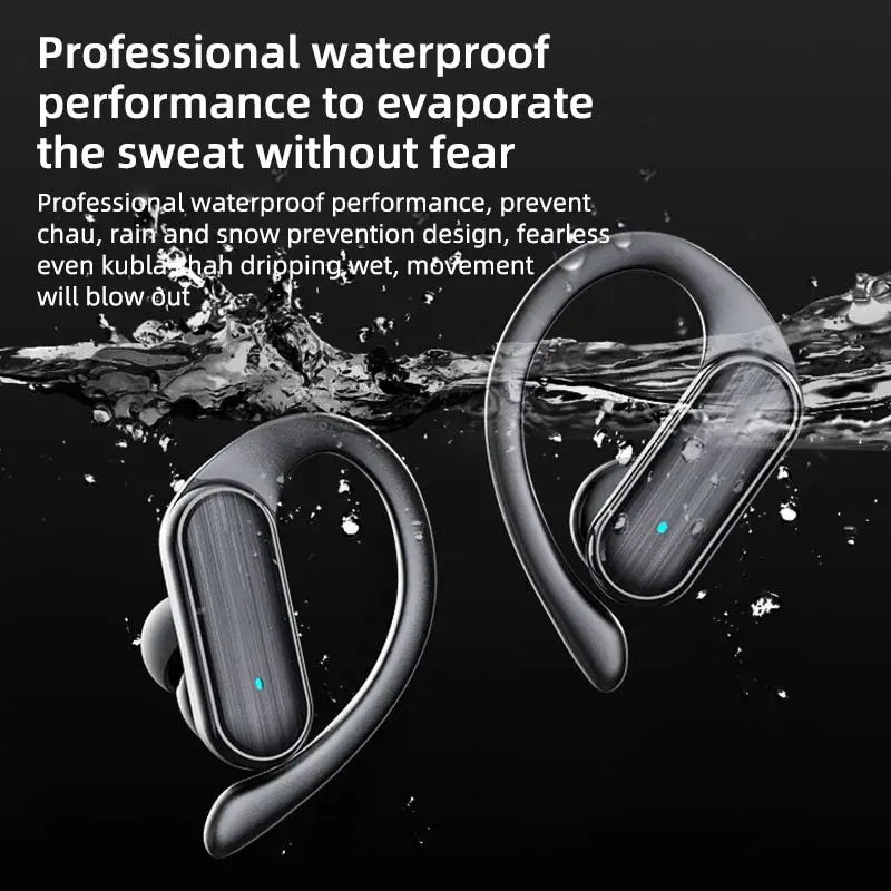 Wireless Bluetooth Earphones High Quality Headphones HD Sound Quality Stereo Noise Cancelling Anti-sweat Universal Headphones