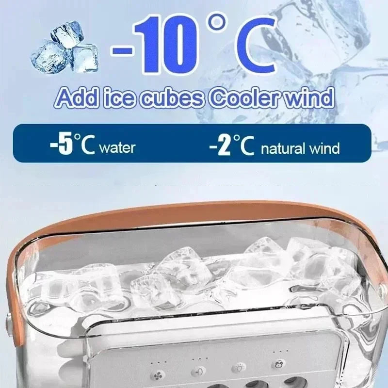 3 In 1 Portable Humidifier Fan Mini Air Conditioner