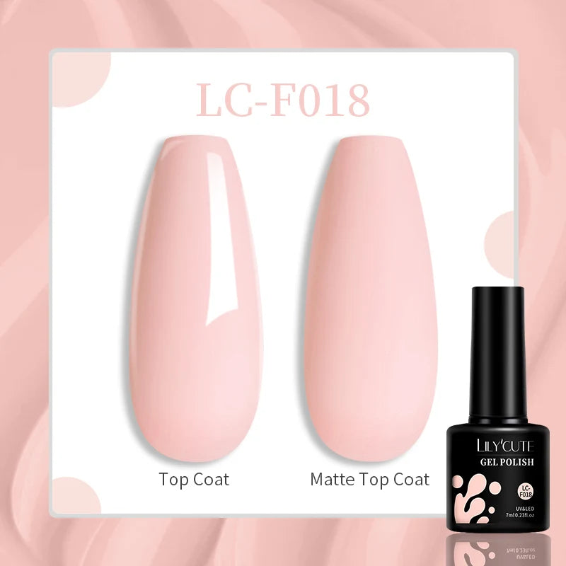 LILYCUTE 129 Colors Nail Gel Polish
