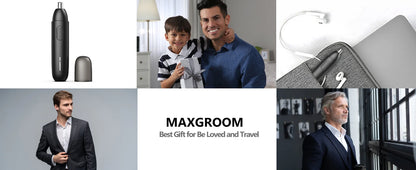 MAXGROOM Nose Hair Trimmer for Men