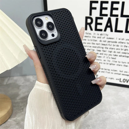 Heat Dissipation Magsafe Mesh Case For iPhone