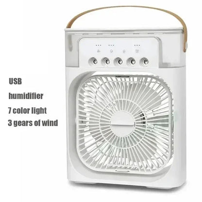 3 In 1 Portable Humidifier Fan Mini Air Conditioner