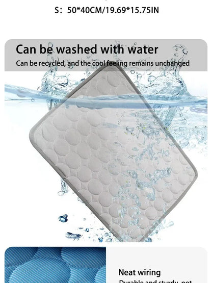 Pet Ice Mats - Cooling Sleeping Pad for Small Dogs/Cats/Pets
