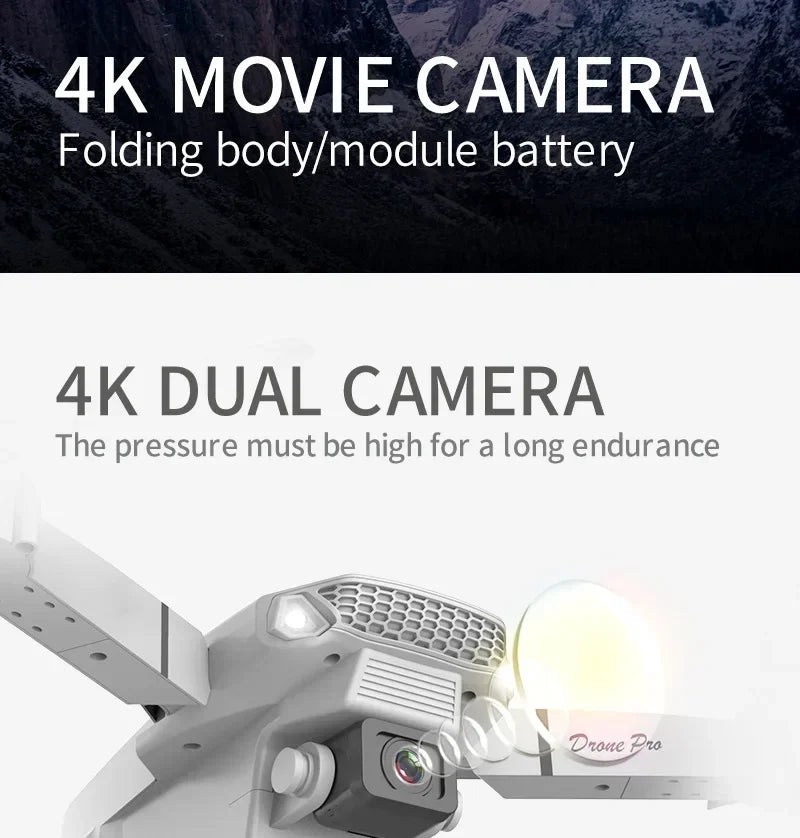 New E88 Pro WIFI FPV Drone Wide Angle HD 4K 1080P Camera Height Hold RC Foldable Quadcopter Dron Helicopter Toys Gift