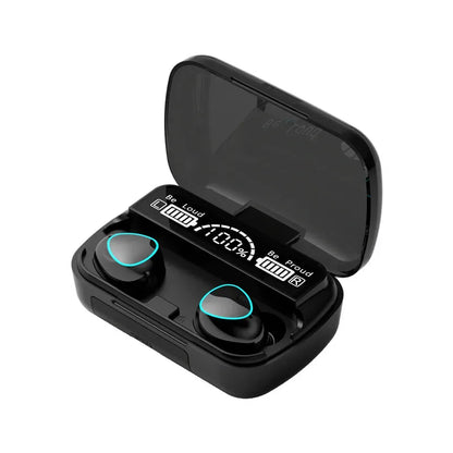 M10 Bluetooth Earphones Handfree LED Dispay Bluetooth Headphones HiFi Stereo Music Wireless Earbuds Waterproof Gaming Headset