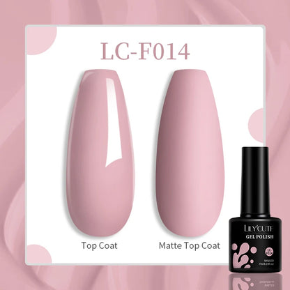LILYCUTE 129 Colors Nail Gel Polish