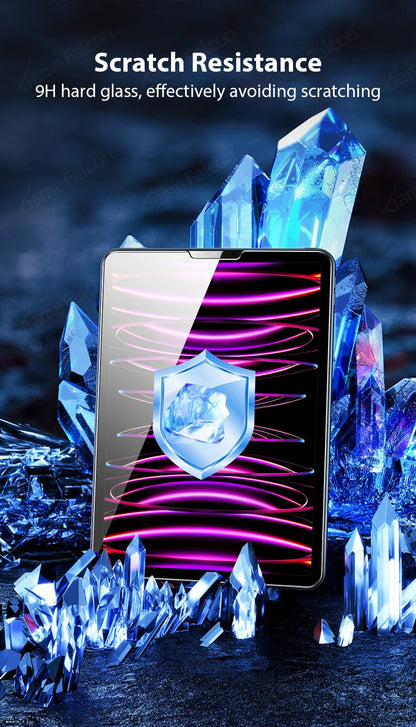 Tempered Glass Screen Protector For Ipad Pro 13 M4 2025 12.9 A16 11th Air 11 5 4 M3 M2 10 9 9th 10th 8 Generation Mini 7 6 Film