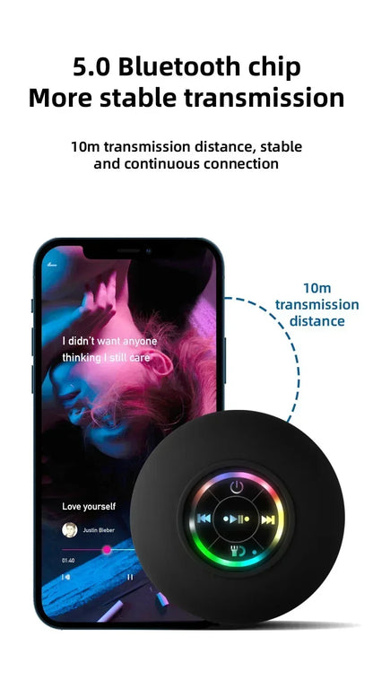 Mini Portable Bluetooth Audio IPX4 Waterproof Wall Speaker