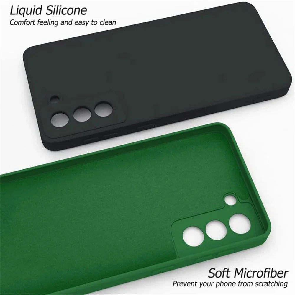 Luxury Liquid Silicone Case for Samsung