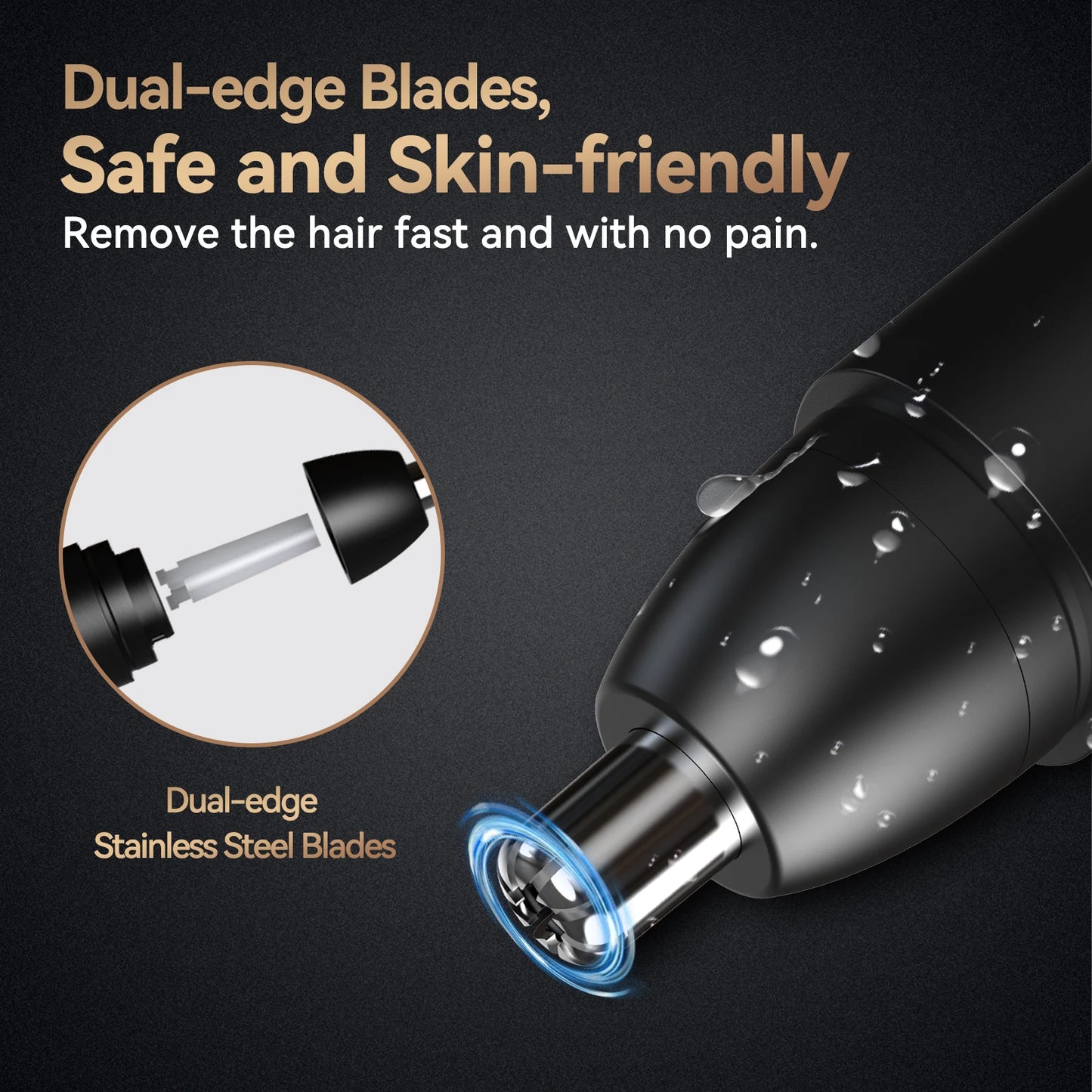 MAXGROOM Nose Hair Trimmer for Men