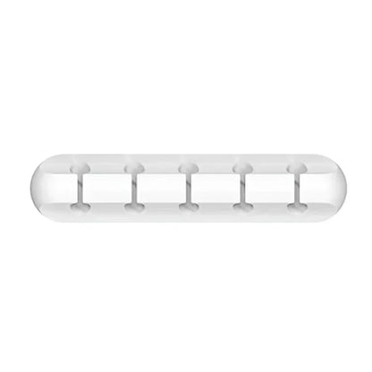 VIKEFON Cable Cord Wire Organizer Silicone USB Cable Winder Management Clips Self Adhesive for Mouse Keyboard Headset For iPhone