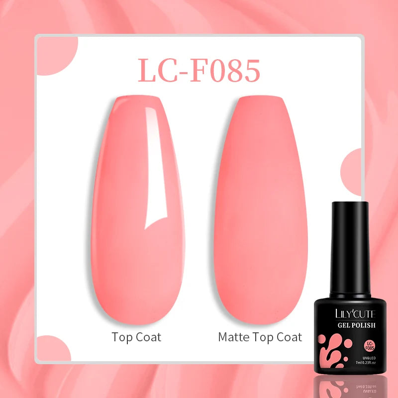 LILYCUTE 129 Colors Nail Gel Polish
