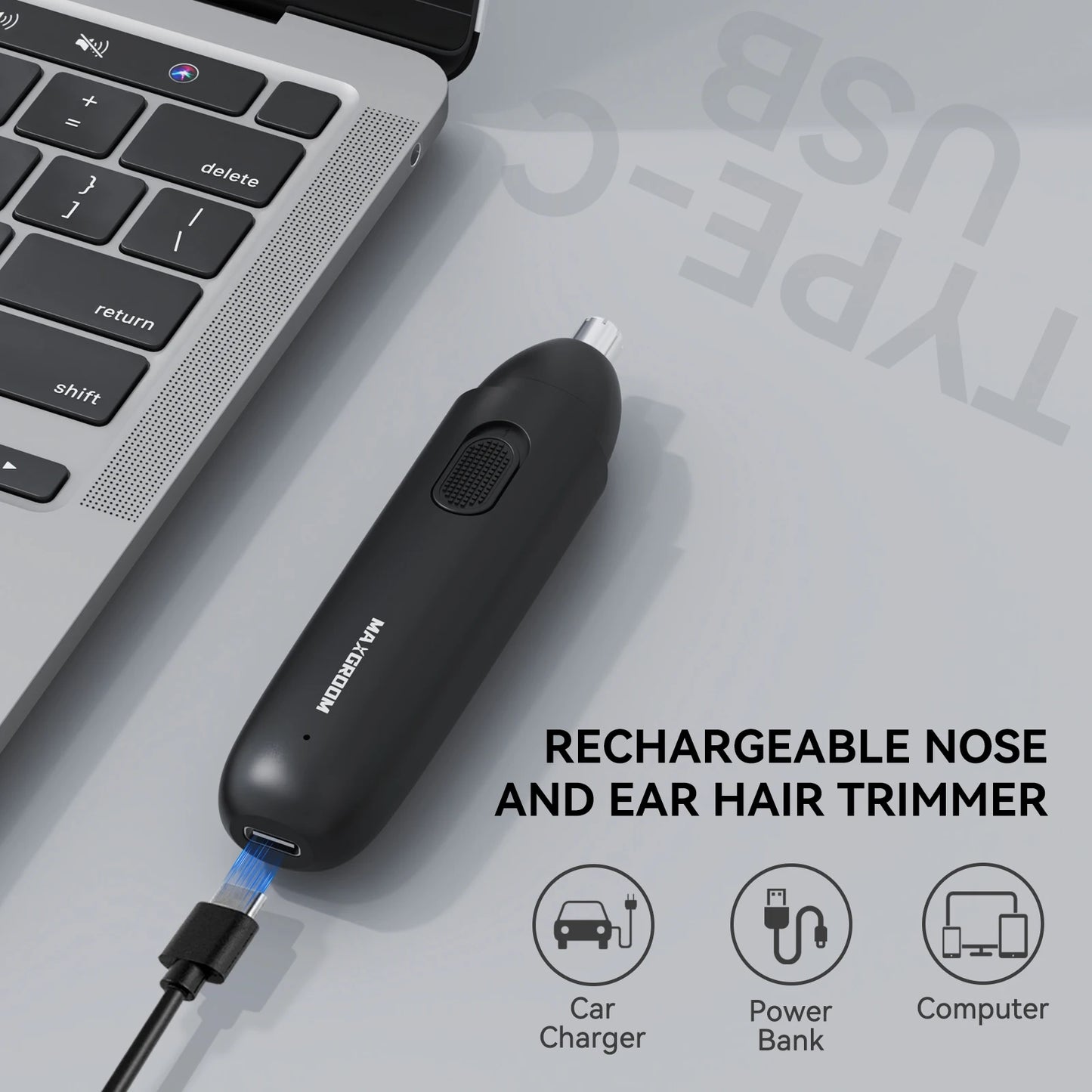 MAXGROOM Nose Hair Trimmer for Men